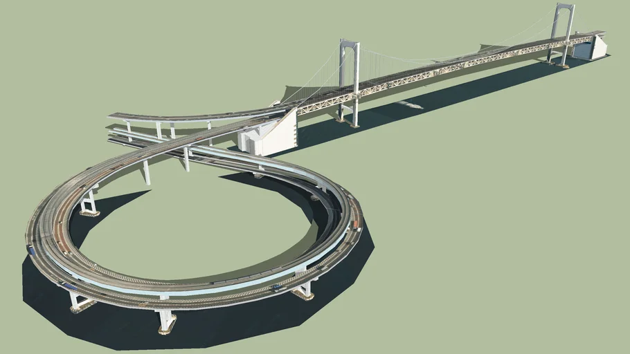 首都高速11号台場線・東京港連絡橋（臨港道路）