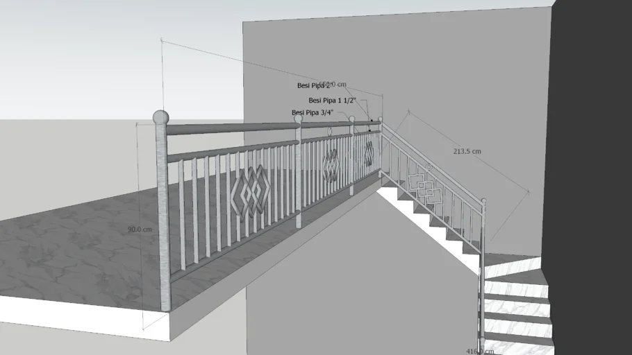 Railing Tangga