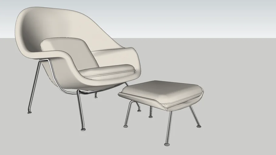 Knoll Womb Chair & Ottoman