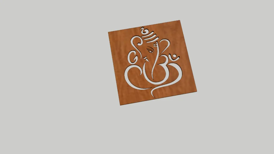 Lord Ganesha MDF