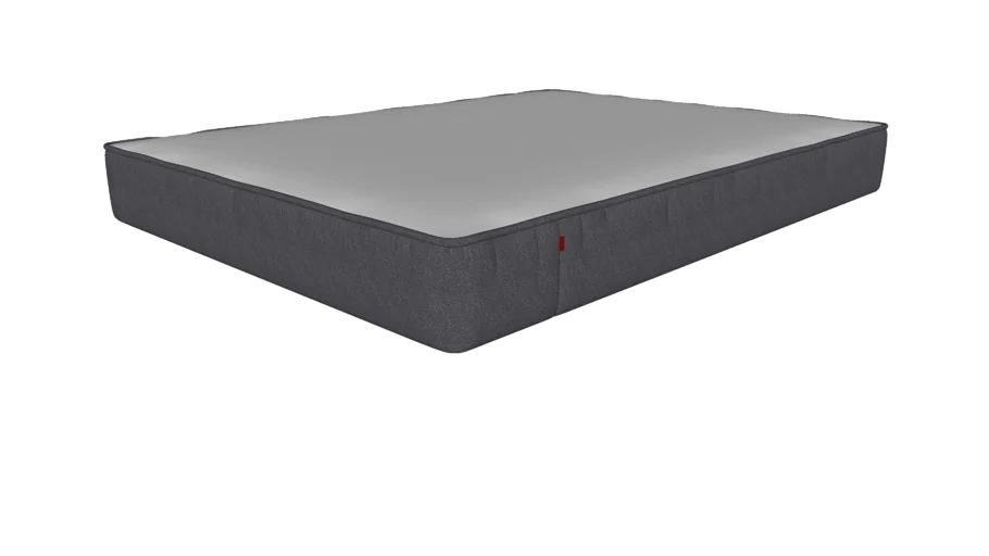 Aurora Mattress Queen in White and Slate by Modloft
