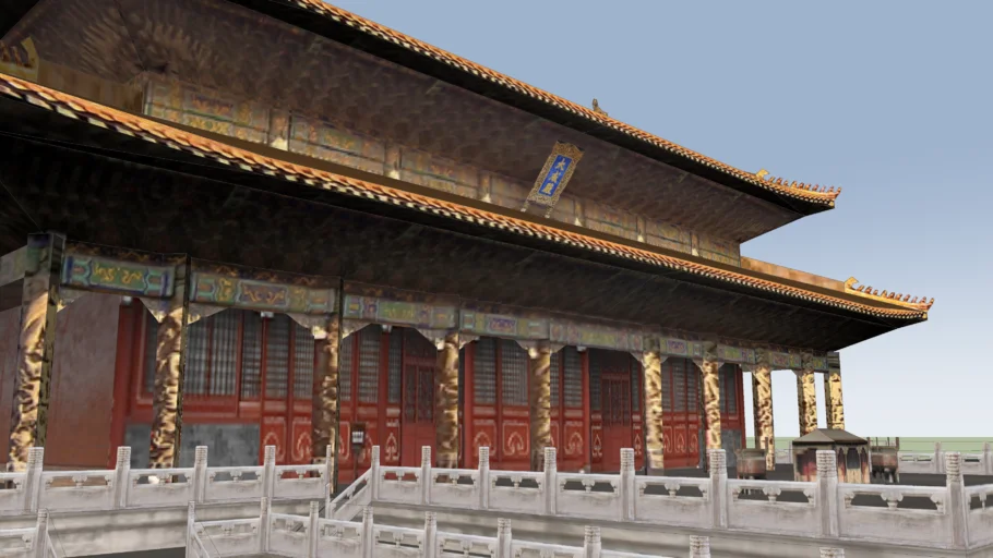 Dacheng Hall in Temple of Confucius   （曲阜孔庙大成殿）