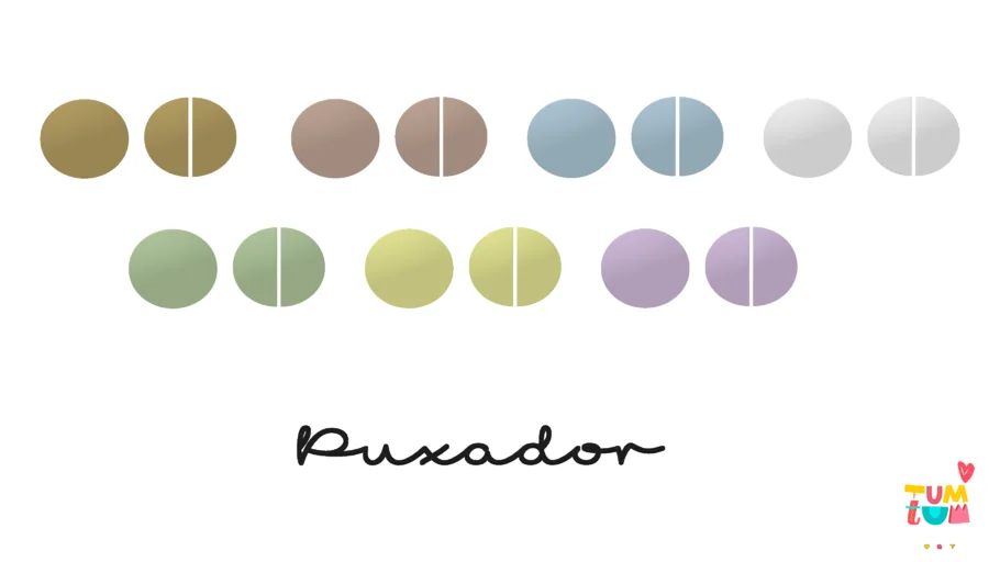 Puxador Círculo e Semicírculo