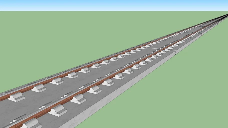 rail track | 3D Warehouse