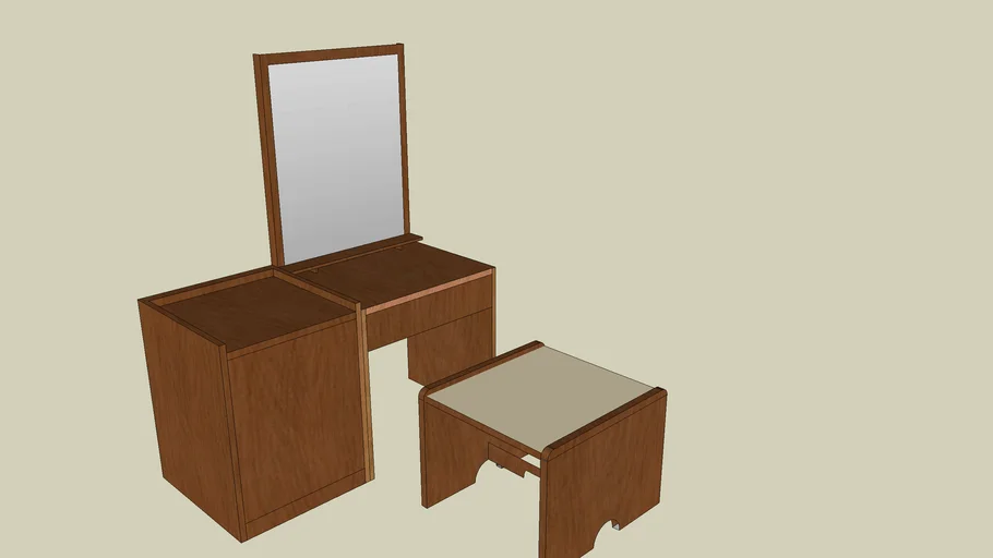 make up table