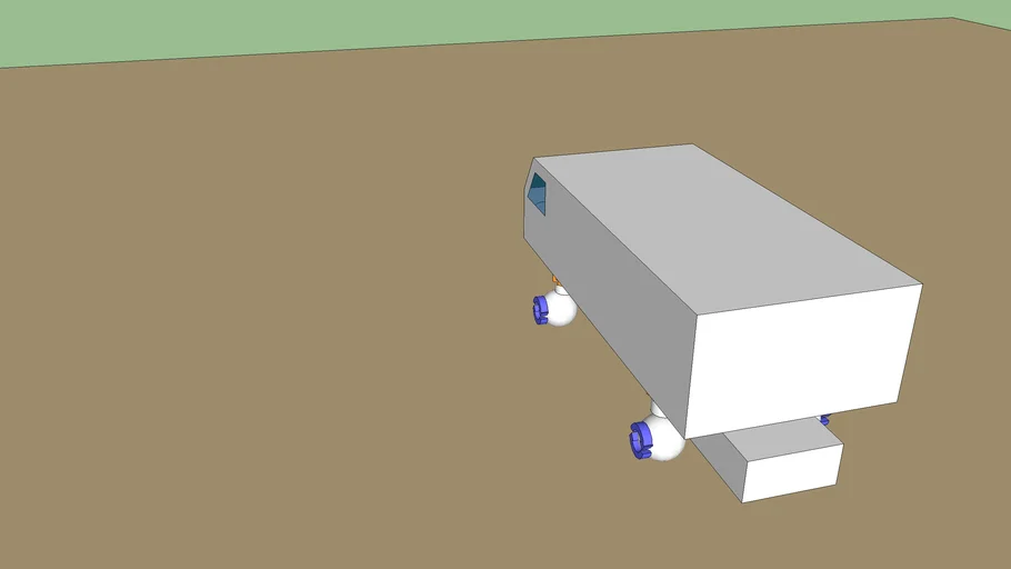 Experimental sphere wheel vehicle Sketchyphysics