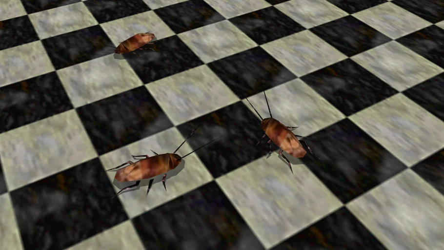 Cockroach. Roach. Half-life 1