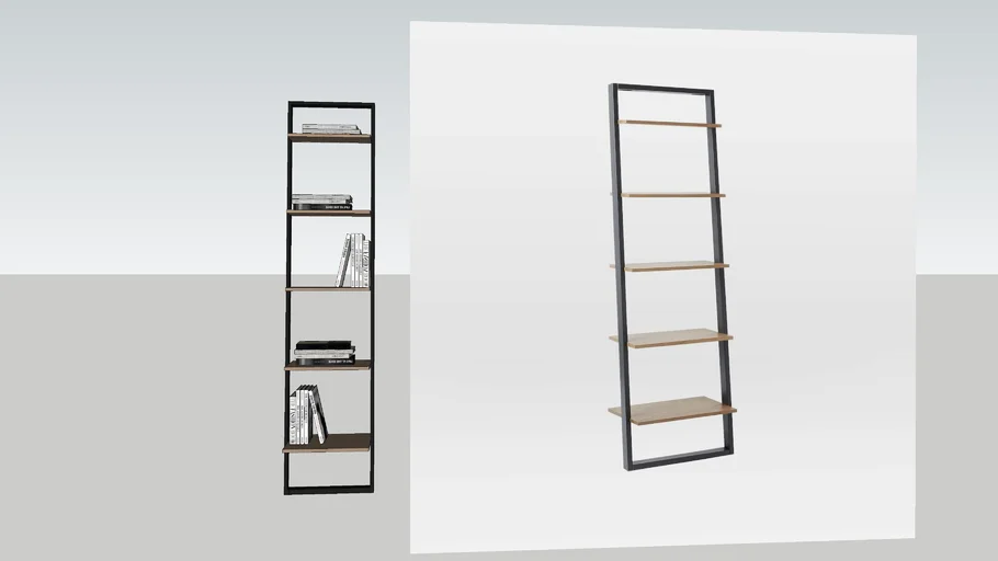 WEST ELM - Ladder Leaning Bookshelf