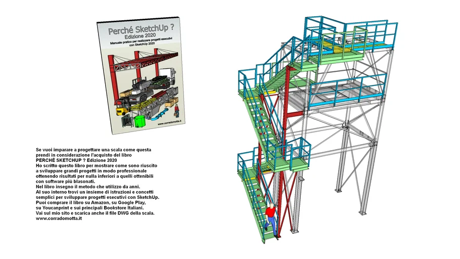 Esempio Scala SketchUp-2020