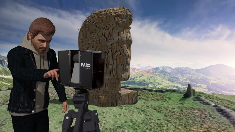 Scanning -Statue-Subsample-VOXEL
