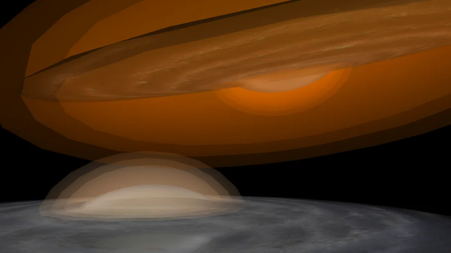 Our milky way and IC 1101