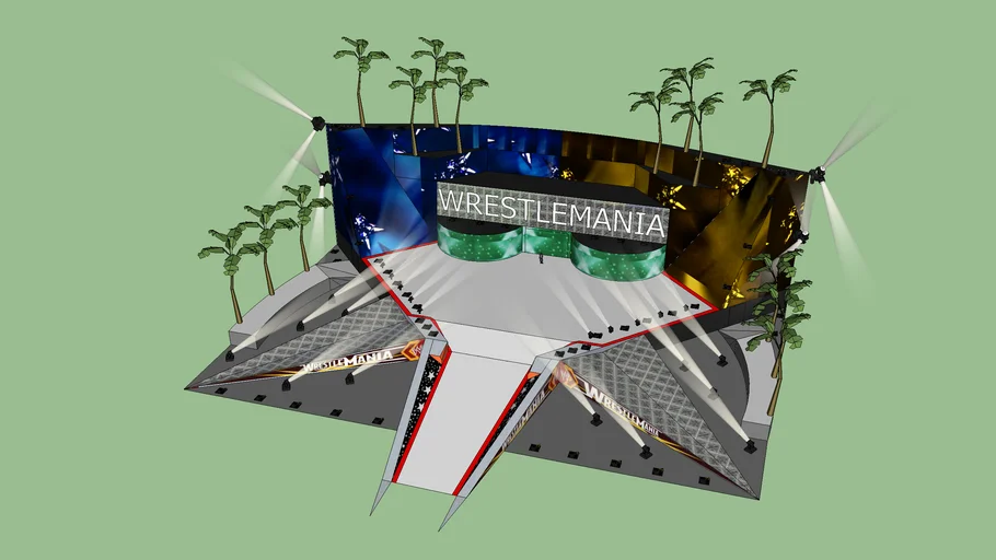 "Final" WrestleMania Stage
