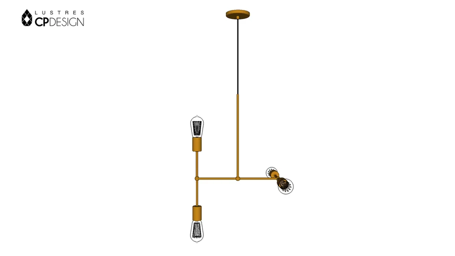 Linha Tubic - Pendente Gun T