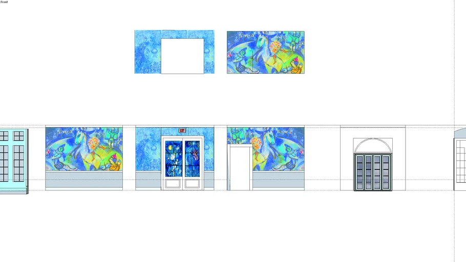 Paintings for mural