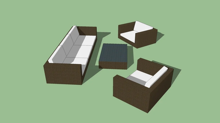 Rattan furniture