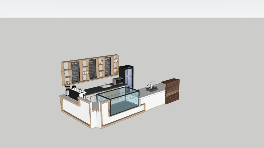 Cafe counter