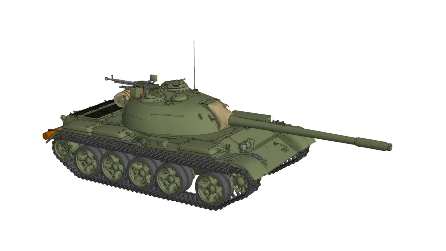 【War Thunder】Type 59 3D MODEL