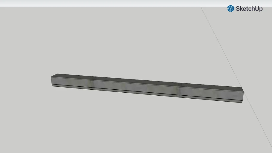 Kano C65_B - Cantilever sliding gate track 