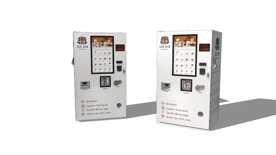 Tao Bin เต่าบิน Vending machine Model by Pooh