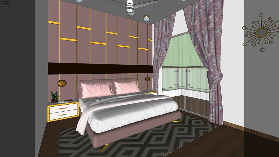 Bedroom Vray 3.4 ready