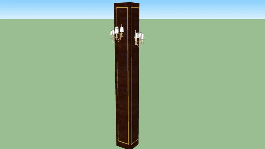 Wooden Pillar