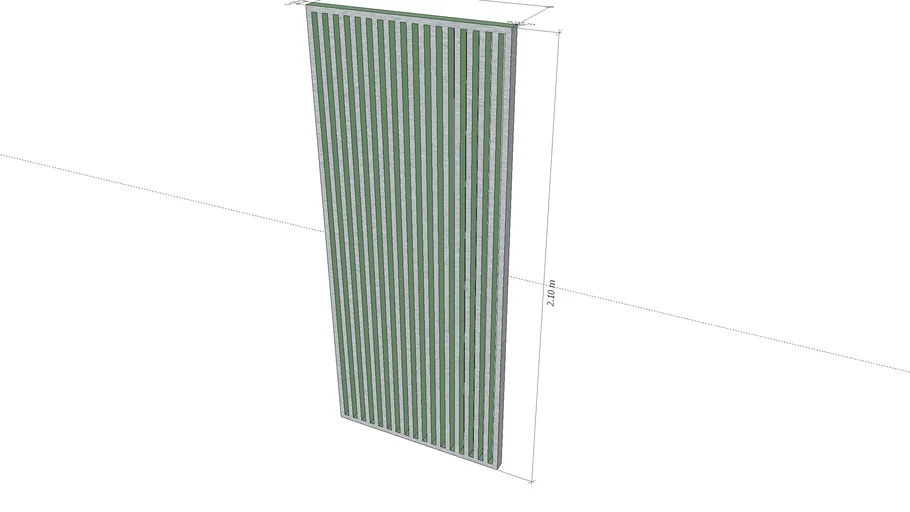 Gate Tubular Metal Design