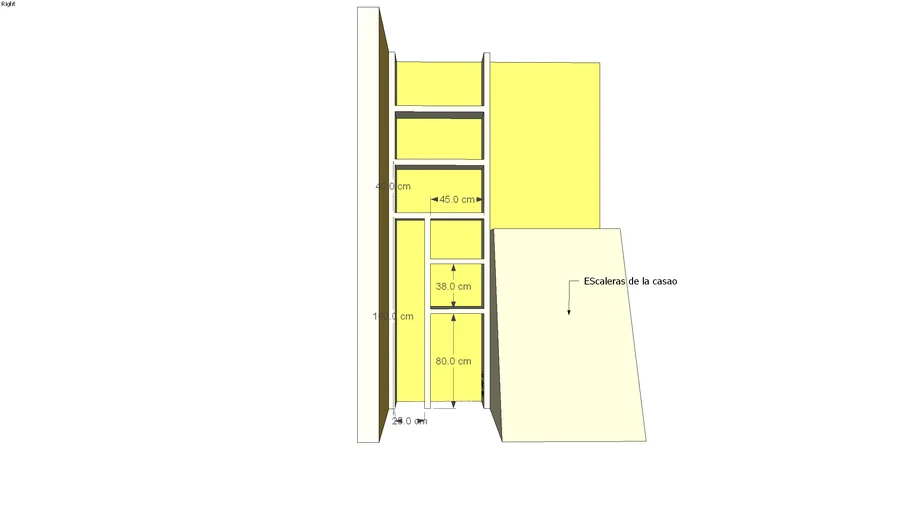 Armario para escobas