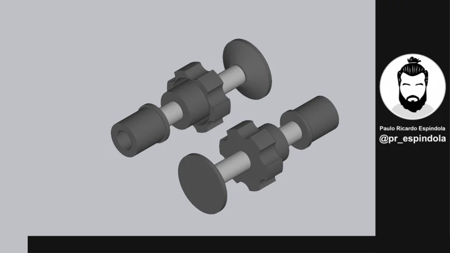 Conjunto de fixação com pressão