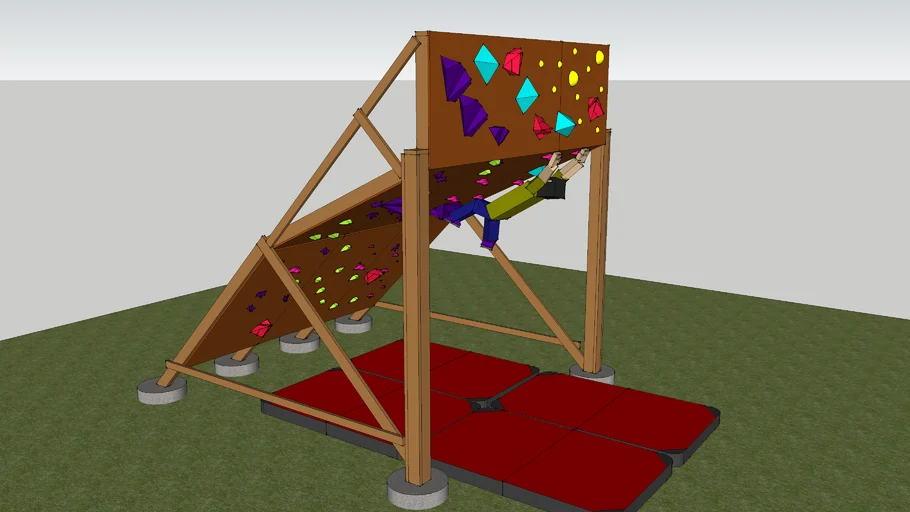 Climbing wall