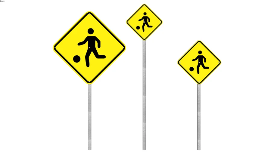 Placa A-34 / Placa de Trânsito / Sinalização / Advertência