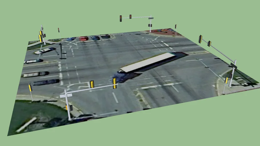 Sibley Blvd. and Torrence Ave. Intersection Traffic Lights