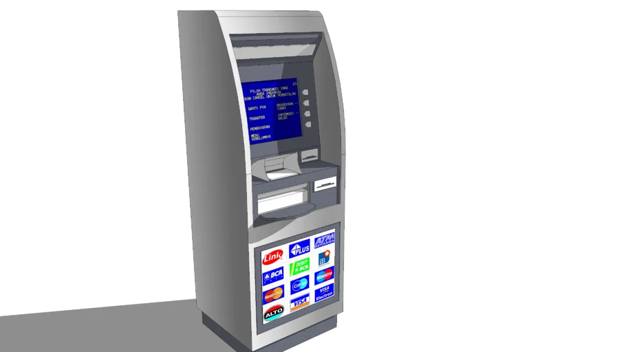ATM Machine - Mesin ATM - Mesin juruwang automatik
