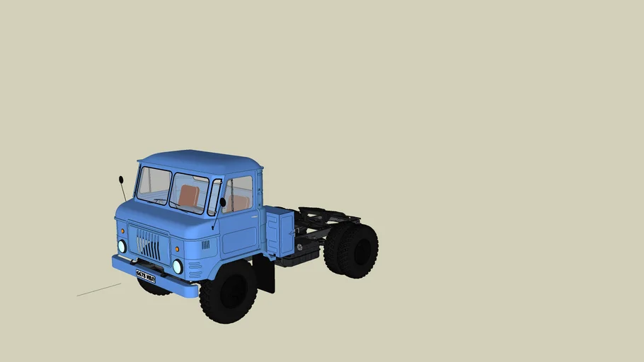 СЕДЕЛЬНЫЙ ТЯГАЧ ГАЗ 53П