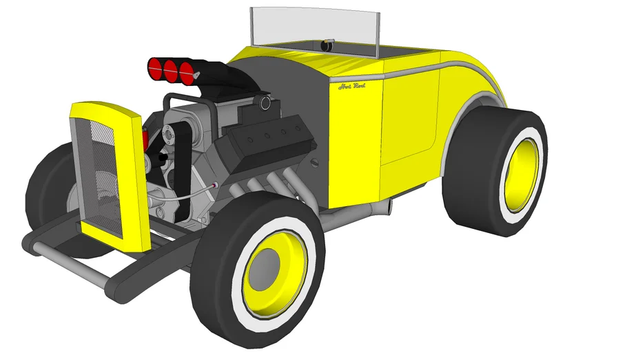 1932 Ford Roadster | 3D Warehouse