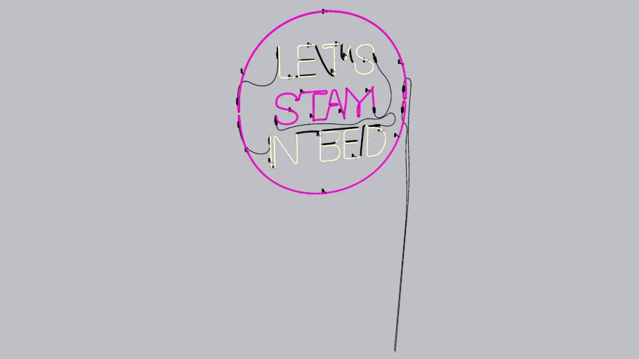 Neon sign