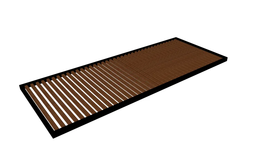 Horizontal louvers
