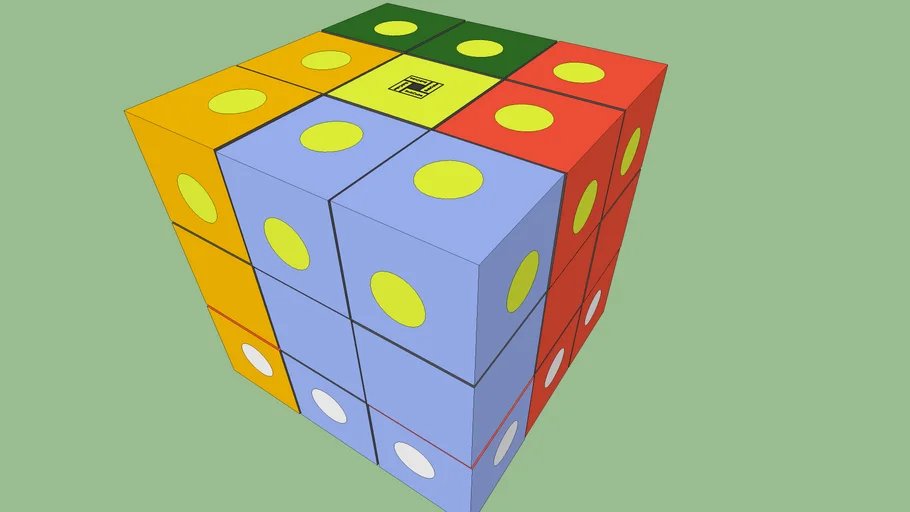 SubCube - Rubik Cube with orientation free cubies. FINAL VERSION ...