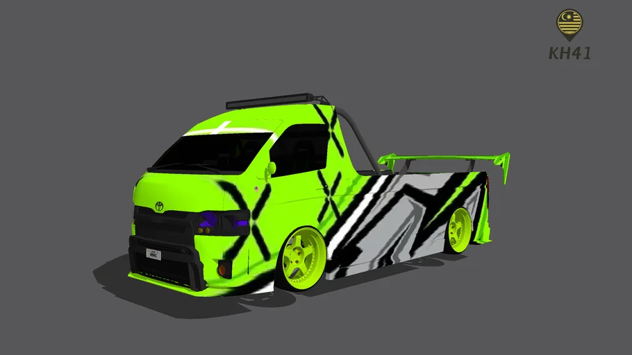 Toyota Hiace Pickup Drift