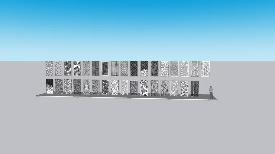 Wall Panel Facade Partition 