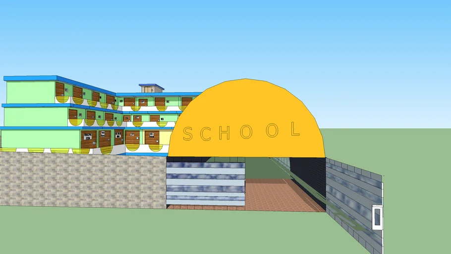 School | 3D Warehouse