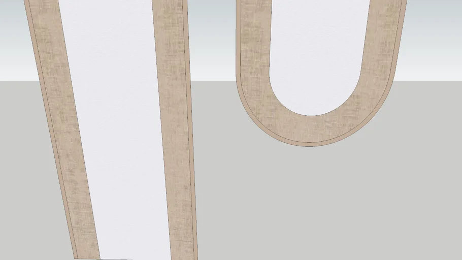 wall moulding with mirror