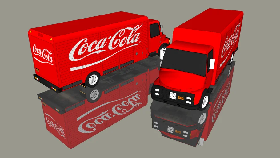 1980 MERCEDES BENZ 1113 (camion de Coca Cola)