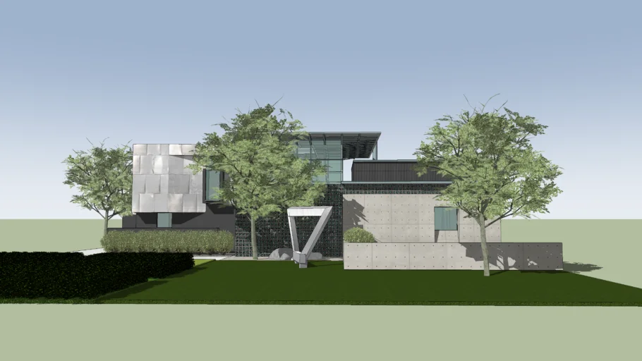 Courtyard Modern House