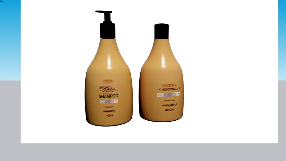 KIT SHAMPOO E CONDICIONADOR HIDRATAÇÃO E BRILHO DOS CABELOS