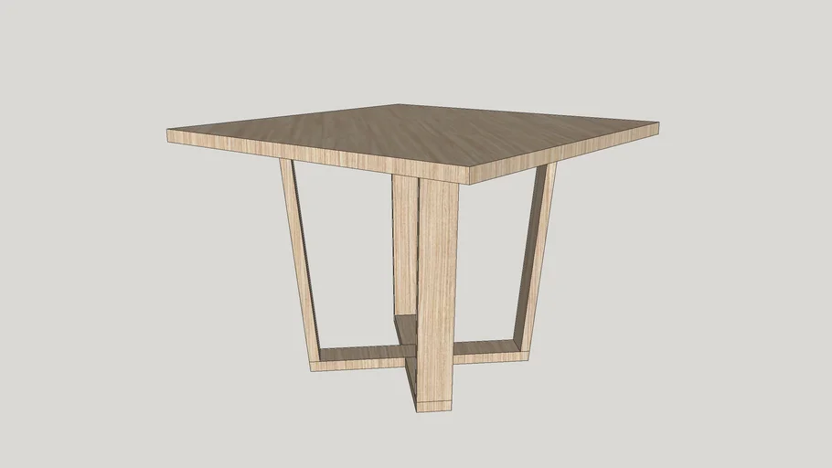 square dining table