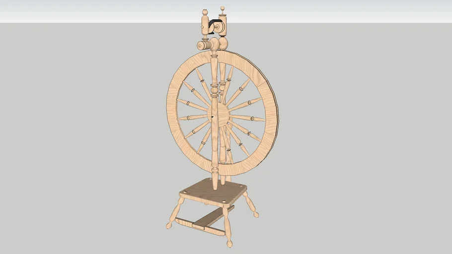 #spinning wheel#прялка