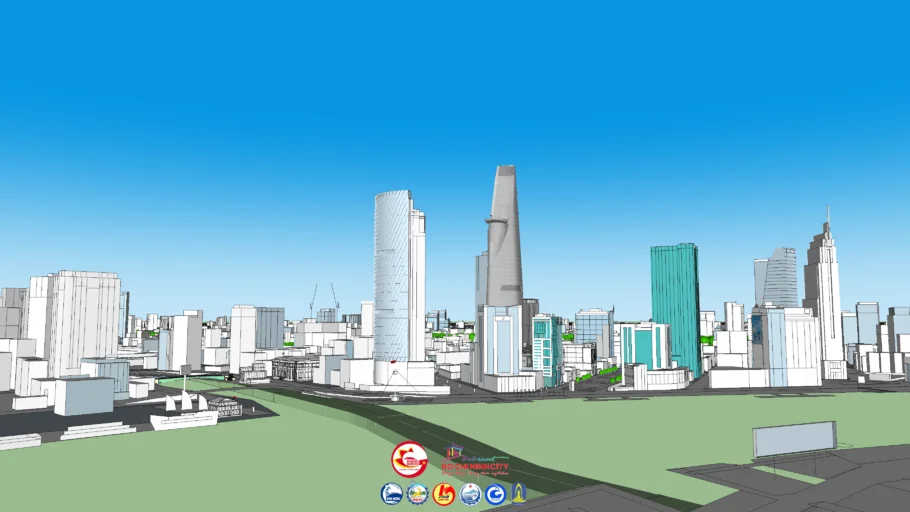 Saigon - Thành phố Hồ Chí Minh | 3D City Projects 2024 | 02.9.2024
