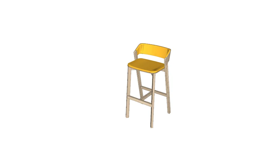 Wood Bar Stool