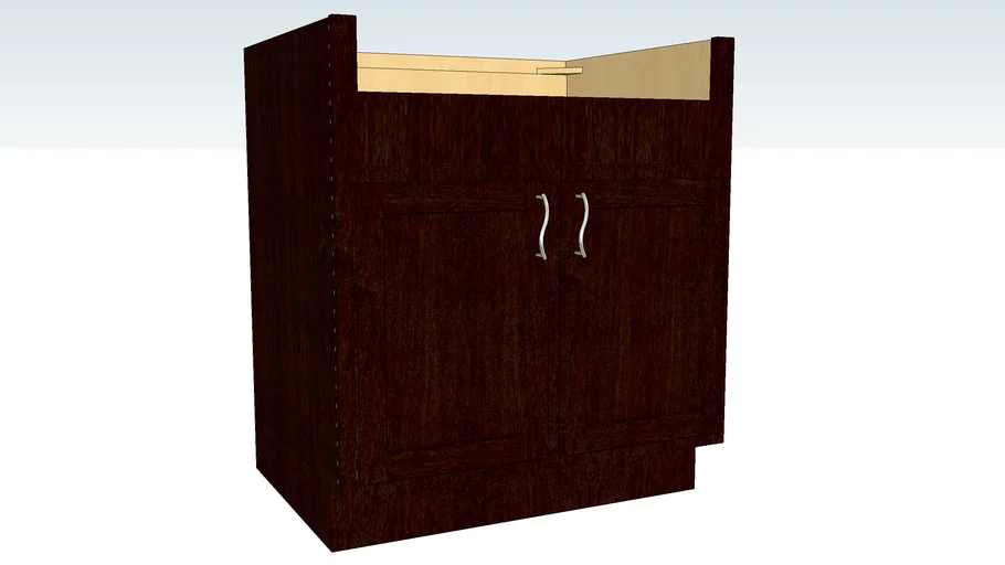 Farm Sink Double Door