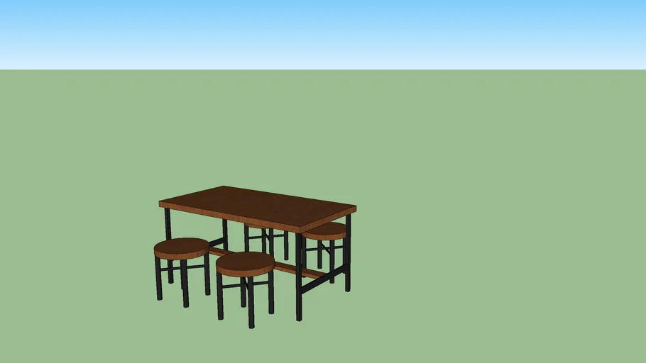 Meja Makan (dining table set)